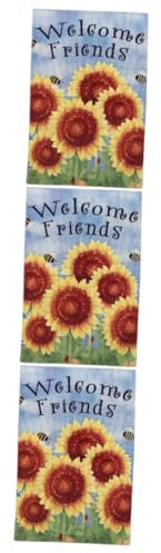 BESPORTBLE Außenflagge 3st Herbstdeko Draussen Requisiten Außenflaggen