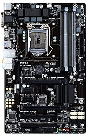 Fit For Gigabyte GA-B85-HD3 Zócalo De La Placa Base B85 De Escritorio LGA 1150 I3 I5 I7 DDR3 32G Micro -ATX Ueefi Bios Mainboard Original Usado