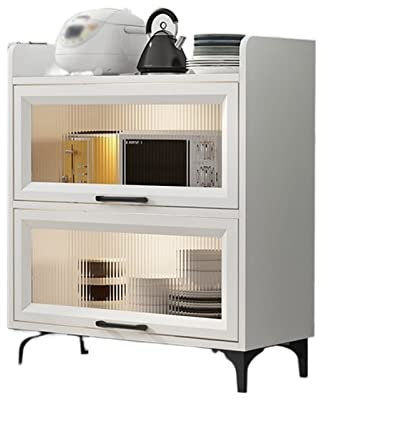 Küchenschrank Küchenlagerregal, vom Boden bis zur Decke reichender multifunktionaler Sideboard-Schrank mit Tür, multifunktionaler Sideboard-Schrank, Essstäbchen, Geschirr, Topf, Aufbewahrungsschrank S
