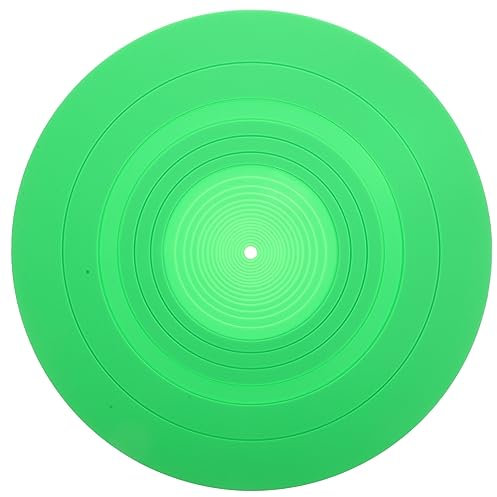 SAFIGLE Schallplattenspieler-schutzmatte Aus Silikon Vibration Reduzierend Antistatisch Für Plattenspieler Aufbewahrungskissen Für Schallplatten