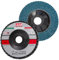 Flap Disc Plastica Singola | 115 x 22 mm | Grana 60 | 20 Pezzi | Dischi smerigliatrice | Dischi Lamellari Professionali Abrasivo Zirconio | Blu |Dischi Abrasivi Lamellare