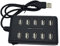 LOLPALONE Extensión de alta velocidad de 10 Puertos Adaptador Hub USB 2.0 para Dispositivo de Interfaz PCB para Laptop