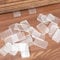 24pcs Furniture Leveling Shims, Clear Toilet Shims Door Plastic Shims Table Shims for Leveling Stackable Furniture Wedges Level Wedges for Furniture Doors Sheds Cabinets Windows