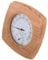 FRCOLOR Präzises Saunaraumthermometer Saunathermometer-hygrometer Für Den Innenbereich Holzmaterial Wasserabweisendes Design Zur Wandmontage