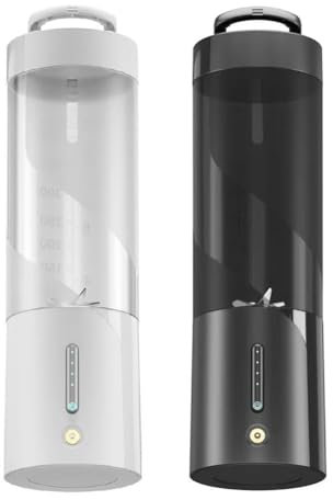 Kayfg Exprimidor Portátil con Carga USB, Miniexprimidor Eléctrico para el Hogar