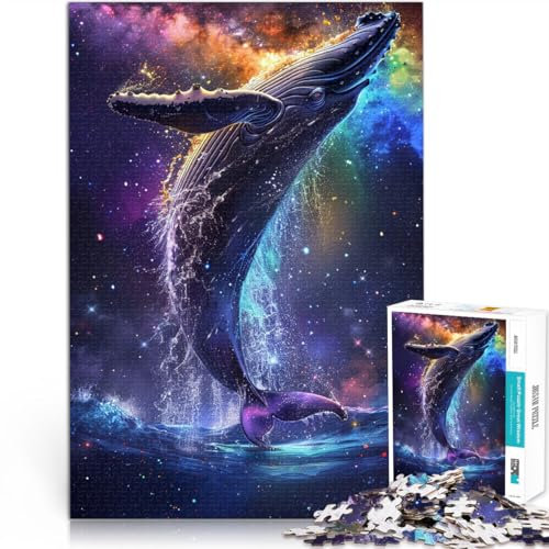 1000 Piece Jigsaws for Adults Whales Educational Stress Relief Toy Puzzle Stress Reliever Staycation Kill time 19.7 in x29.5 in for teenager 14+