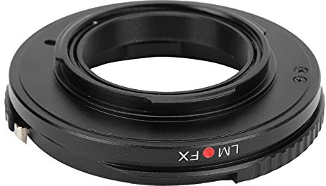 Qukaim LMFX Zoom Adapter Ring, Objektivhalterung Adapter für Fuji X Mount/Leica L Mount Objektiv, Kompatibel mit Leica L auf Fuji, Präzisionshandwerk, Vielseitig einsetzbar