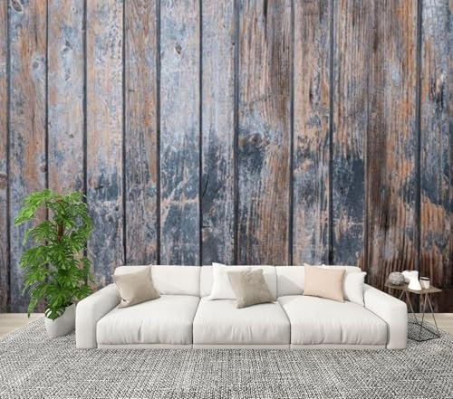 Vlies Fototapete Vintage Holzbrett 3D Effekt 450x315 Rustikales Holz Foto Tapete Schlafzimmer Wohnzimmer Moderne XXL Wandtapete Groß Vliestapete Fototapeten Poster Wand Dekoration a.9623
