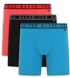 Ted Baker Men's Ted Baker 3-pack Cotton Boxer Brief Boxer Briefs (pack of 3)