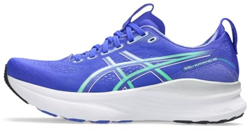 ASICS Herren Gel-Kayano 32 Laufschuhe, Cobalt Burst/Pure Silver, 12.5