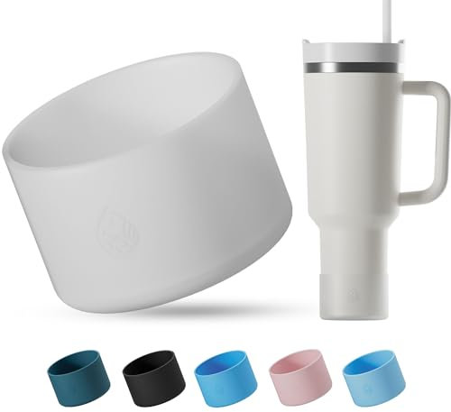 REUZBL Pastel Silicone Bottle Boot Sleeve for Stanley, Hydro Flask, Simple Modern, Iron Flask Tumblers 20-40oz