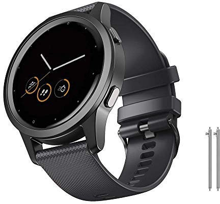 NotoCity Armband Kompatibel mit Vivoactive 4/Samsung Galaxy Watch 46mm/Galaxy Watch 3 45mm/Gear S3 Frontier/Classic/Huawei Watch GT 2 /Huawei Watch GT 2019, 22mm Quick-Fit Ersatz Uhrenarmbänder