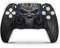 Skins4u Design Aufkleber Skin Wrap Folie für Sony Playstation 5 Controller PS5 DualSense Skins Schutz Folie Black Demon