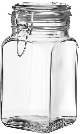 Montana: :cucina Dose, 6er Set, Vorratsdose, Vorratsglas, Aufbewahrung, Einmachglas, Glas, 1 L, 046875
