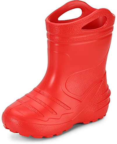 Ladeheid Stivali Bambino e Bambina in Eva KL051-S (Rosso, 32 EU)