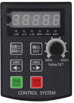 Modulo Controller Movimento Motore Passo-passo Materiale ABS Display a 5 Cifre DC 12-24V HF020-7X1T1M