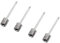 IKadiya 4Pcs Ball Pump Needle Stainless Steel Inflator Needles for Sports Basketball, Soccer, Football, Rugby, Volleyball, Handball