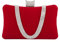 CORIOS Damen Abendtasche Samt Clutch Bag Glitter Strass Handtasche Kette Tasche Shining Portemonnaie Elegante Umhängetasche Glänzend Schultertasche für Cocktail Party Abendparty Tanzparty Rot