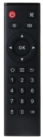 DollaTek Infrarot-Fernbedienung 24 Tasten für Android TV Box tx68 tx6s tx6 tx98 pro tx3mini tx5 tanix w2