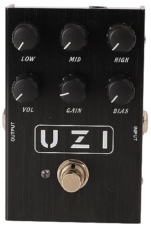 Overdrive-Gitarrenpedal, Overdrive-Effekt-Tuner-Pedal, Distortion-Pedal, Gutes Aussehen, Mehrere Funktionen, Aluminiumlegierung, E-Gitarre, Effekte, Antriebspedal