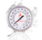 grillshop.at Grillthermometer kabellos DM 8,5 cm - Edelstahl Grillthermometer analog - Smoker BBQ Thermometer - großes Ziffernblatt