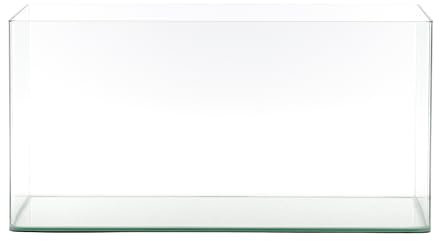 Curved Garden Tank Panorama | Kleines Aquarium aus Glas | Nano Glasbecken | Premium Aquascaping Aquarien | 41 Liter - 60x23x30cm