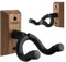 STRICH Guitar Wall Mount,Walnut Base Guitar Hanger,U-Shaped Guitar Wall Hanger Mount with Screws, Guitar Holder Hook Stand Wall for Acoustic, Electric Guitar, Banjo, Bass(2-Pack)