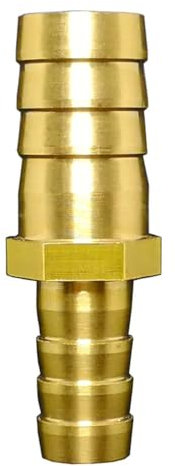 4 6 8 10 12 14 16 19 25 32 mm Tuyau Barb Tuyau Réducteur Droit Réducteur Adaptateur Transfert Raccord de Tuyau en Laiton, 9mm à, 16mm