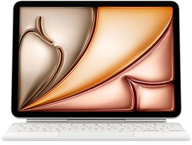 Apple Magic Keyboard Case für das 11 iPad Air (M3), besonders angenehmes Tippen, integriertes Trackpad, Englisch (International) – Weiß 