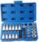 34Piece 3/8'' Drives Socket and Bit Set Tamper Proof Security Bits Ratchets Socket Set for Home Maintenance and Assembly