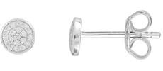 Xenox XS3430N Ohrstecker Happy Hour Silber Zirkonia Kreisform Ø 5 mm