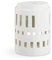 Kähler Lichthaus Little Tower Urbania Sammlerobjekt dänisches Design, Weiss