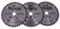 3x Kreissägeblatt 160x20mm TCT Holz HM Sägeblatt 36Z 48Z 60Z Reduzierring 16 mm
