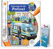 Ravensburger tiptoi Buch - Unterwegs mit der Polizei + Kinder Wimmel-Weltkarte | 4-7 Jahre