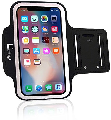 Brassard Compatible iPhone 11. Armband de Sport pour Téléphone sans Rebond pour Courir, Fitness et Séance d'entraînement
