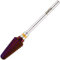 PANA 3/32 Purple Tornado Carbide Nail Drill Bit for Acrylics, Nail Extension, Gel Polish Removal Nail Salon Manicure Pedicure Electric File Tools (2X Coarse - 2XC)