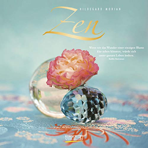 Zen - Broschur Kalender 2021 - Korsch-Verlag - Kalender mit Platz für Eintragungen - offen 29,8 cm x 59,8 cm