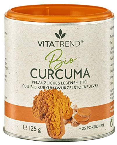 vitatrend Bio Curuma Pulver, 125 Dose