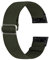 Ecogbd Elastic Ersatzarmband Kompatibel mit Fitbit Charge 3 Armband/Fitbit Charge 4 Armband, Weiches Gewebe Nylon Sportuhrarmband Armbänder für Frauen Männer (Armeegrün)