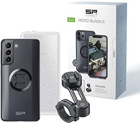 SP CONNECT Handyhalterung Motorrad | Wasserdichter Handyhalter für Motorrad Bike Moped Roller | Zubehör für alle Smartphone Handys wie iPhone Samsung | Gadget Halterung für Navi Phone Holder…
