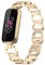 Für Fitbit Luxe/Special Edition Edelstahlarmband Armbanduhren, D-förmiges Armband Uhrenarmband Metallarmband Ersatzteile Ersatzband Armbänder für Fitbit Luxe Special Edition
