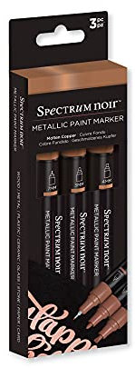 Spectrum Noir Metallic Paint Marker (3PC) -Molten Copper, One Size