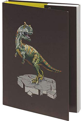 McNeill Heftbox Sammelbox Hefthülle A4 mit tollem Motivdruck (T-Rex)