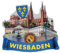 Wiesbaden Hessen Premium Magnet aus Poly Souvenir Germany