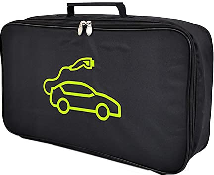 Jeanny Sac De Rangement pour Câbles De Charge EV - Organisateur De Recharge Voiture Electrique - Transport pour Câbles De Démarrage Auto Ignifuge Imperméable