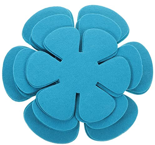 Kichvoe 12piezas Almohadillas Protectoras De Cocina Separadores De Sartenes Resistentes Al Calor Protección para Utensilios y Menaje para Cazuelas y Peroles