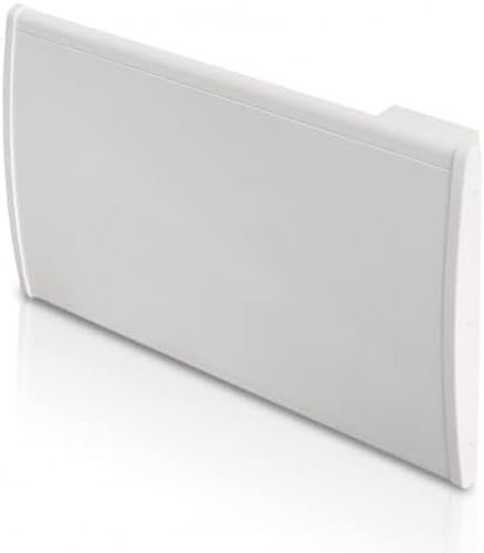 Drexon 744210 - Radiateur Céramique à Inertie MARA 1000W - Thermostat électronique avec écran LCD - IP 24 -Utilisables en salles de bains - 59,5 x 10 x 45 cm - Blanc