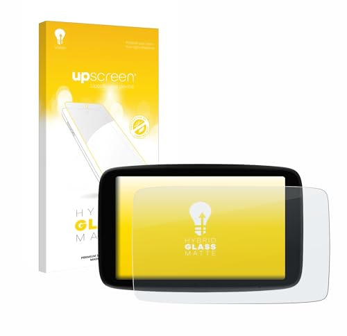 upscreen Schutzglas für TomTom GO Expert Plus 7 | Entspiegelnder Displayschutz Made in Germany Matte 9H Schutzfolie Panzer Folie Glas Anti-Reflex Montage-Set Anti-Fingerprint