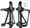 Corki Cycles Fahrrad Flaschenhalter, rechts und Links Slide-Entry Fahrrad Trinkflaschenhalter für Rennrad, MTB, Gravel Bike und E-Bike, Aluminium, Schwarz, 2Pack Set