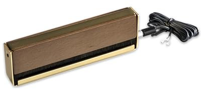 Pro-Ject Brush it Premium - Cepillo para Placas con Cable de Tierra y Mango de Madera
